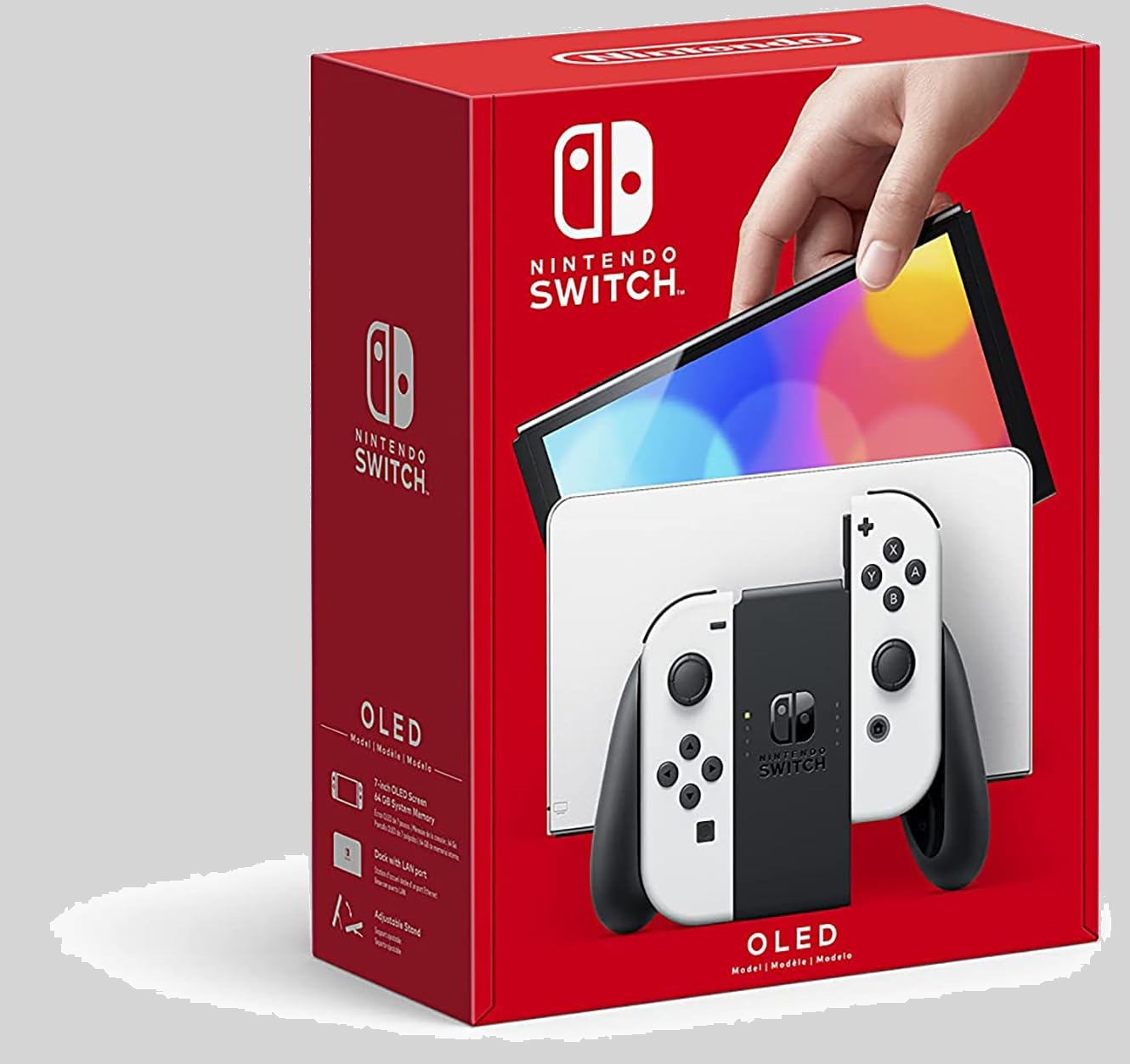 Nintendo Switch – OLED Model w/White Joy-Con (Consoles)