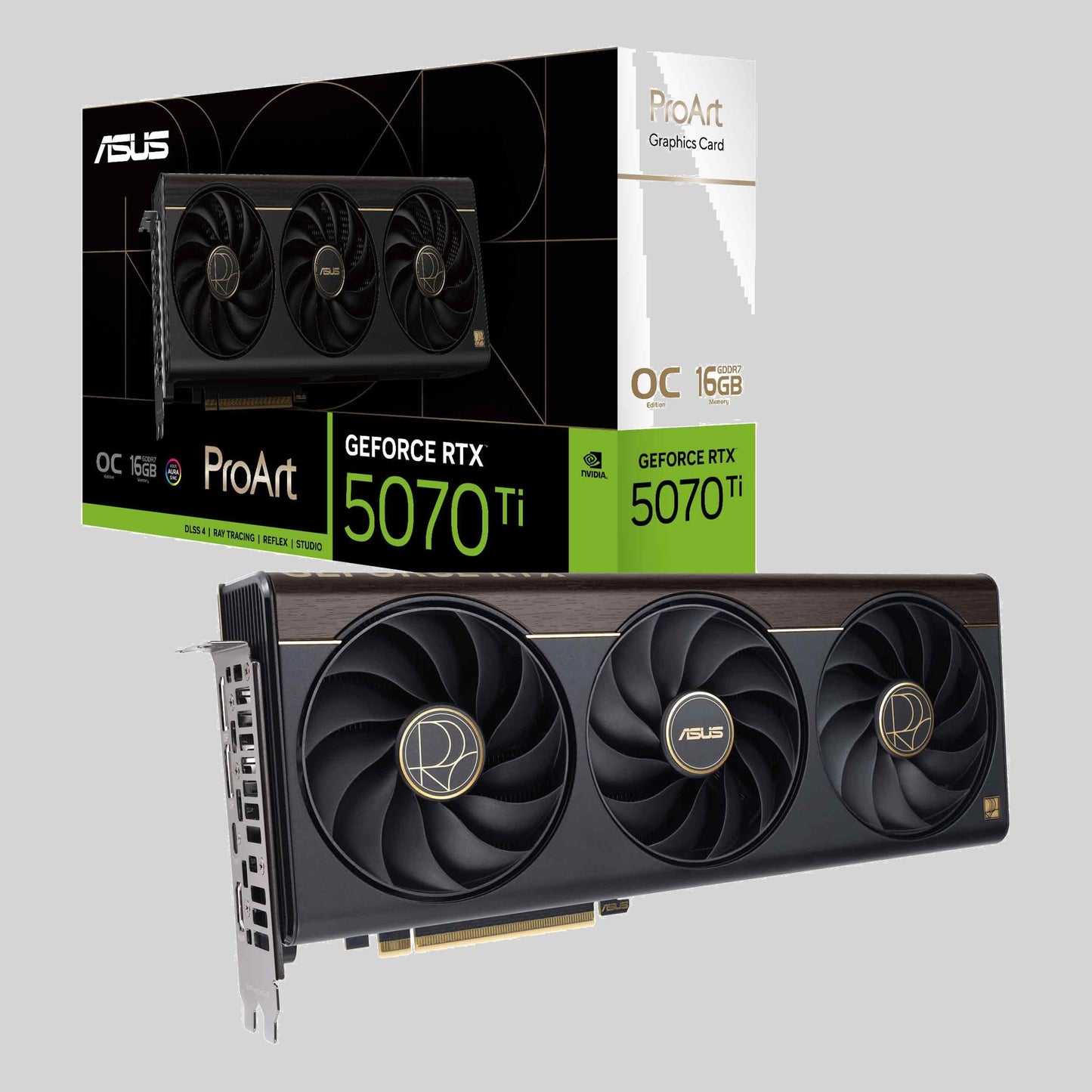 ASUS ProArt GeForce RTX™ 5070 Ti OC Edition Graphics Card (Graphics Cards)