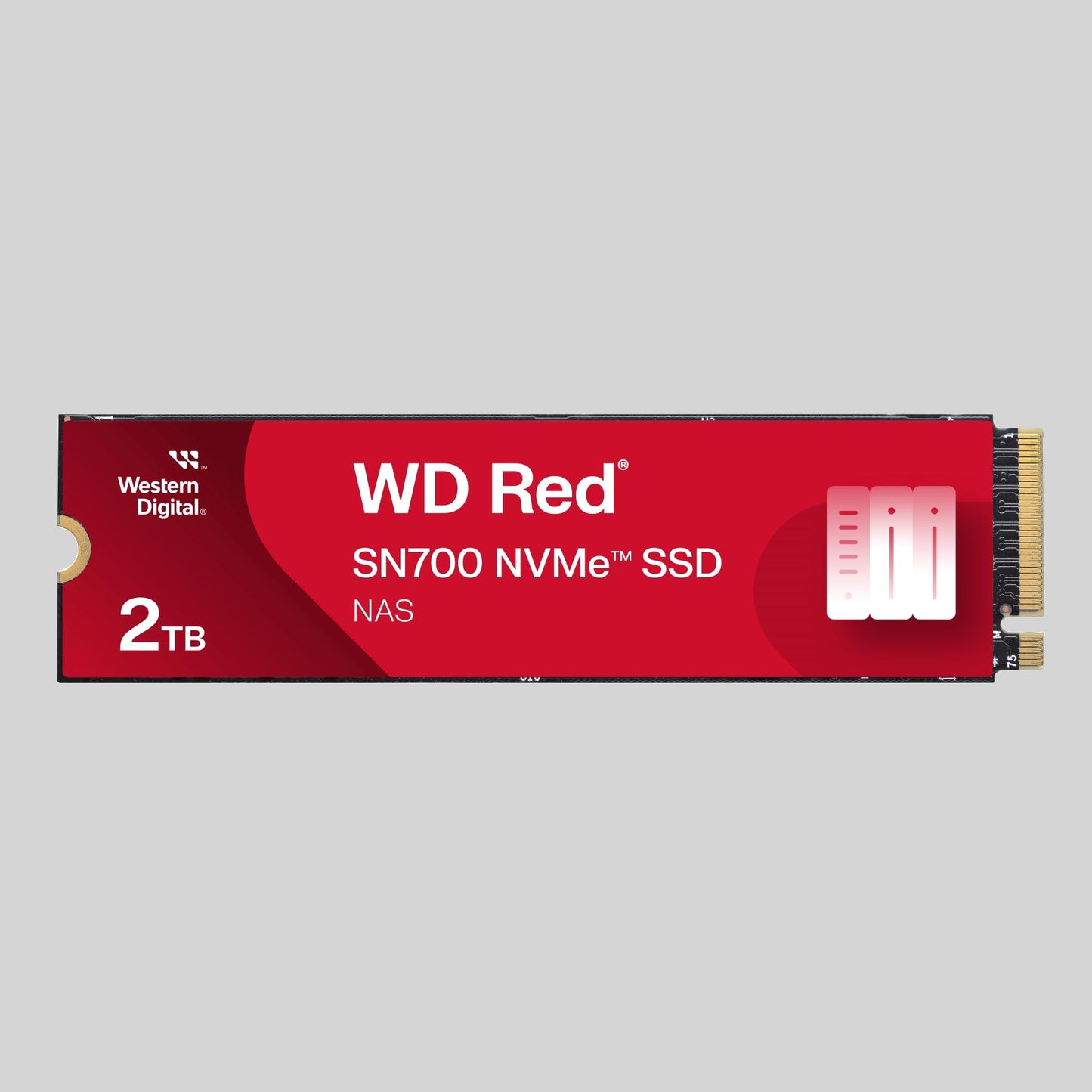 Western Digital 2TB WD Red SN700 NVMe Internal Solid State Drive SSD for NAS Devices (Internal Solid State Drives)