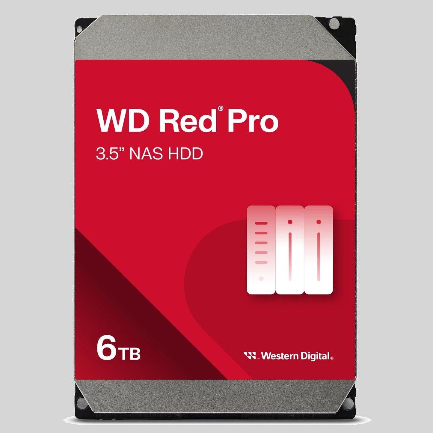 Western Digital 6TB WD Red Pro NAS Internal Hard Drive HDD (Internal Hard Drives)