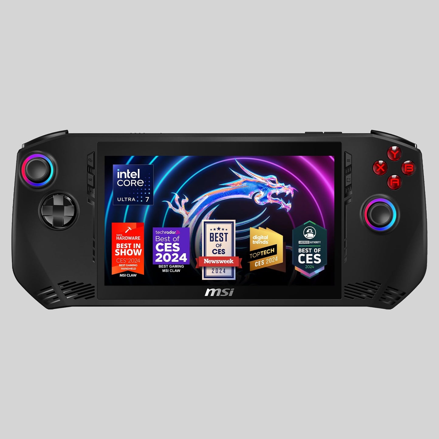 MSI Claw PC Gaming Handheld: Intel Ultra 5-135H, 7" FHD 120Hz Display, 16GB (All-in-Ones)