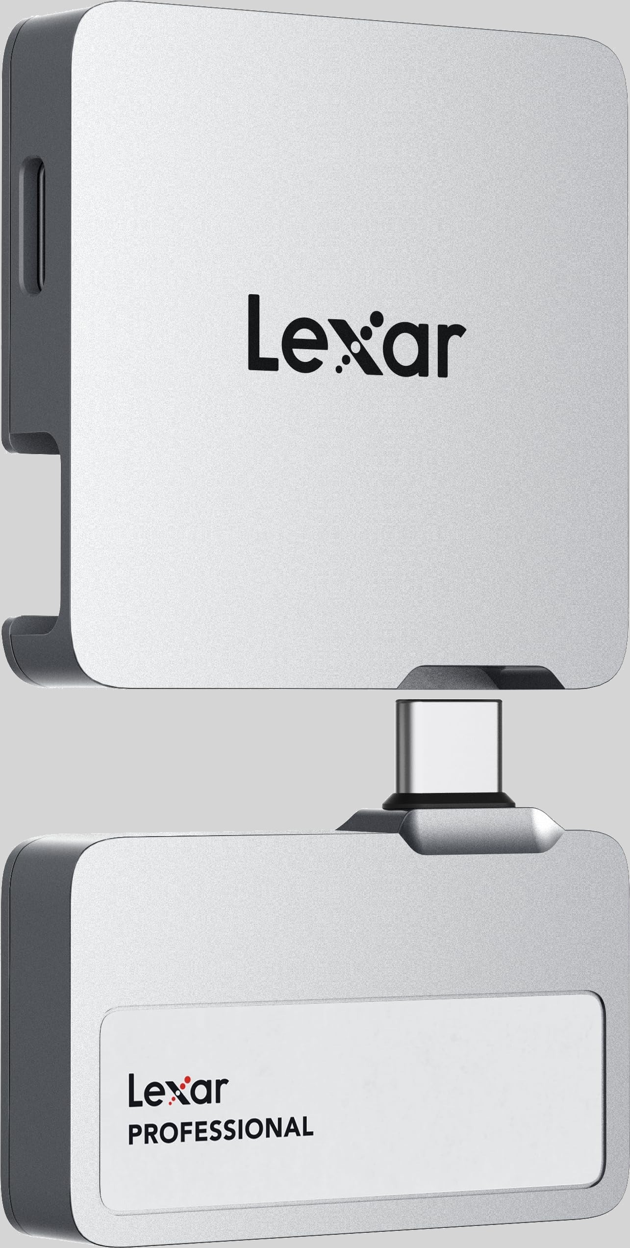 Lexar 1TB Professional Go Portable SSD w/Hub, Supports Apple 4K 60fps ProRes, Up to 1050MB/s, USB 3.2, Rugged, IP65, Ultracom