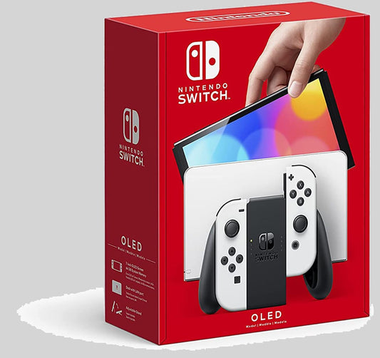 Nintendo Switch – OLED Model w/White Joy-Con (Consoles)