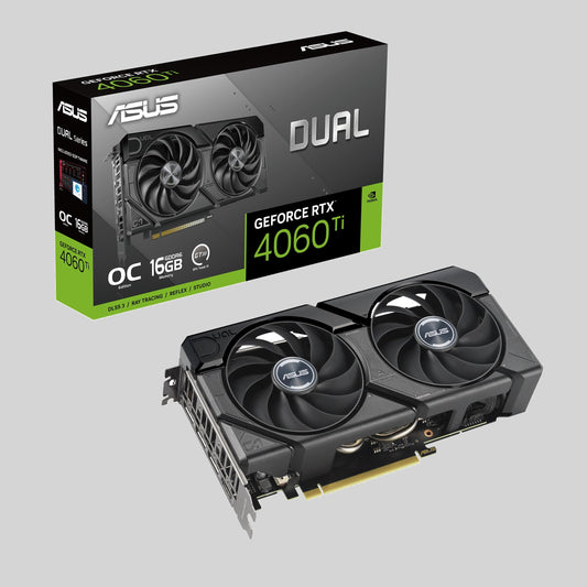 ASUS Dual GeForce RTX™ 4060 Ti EVO OC Edition 16GB GDDR6 (Graphics Cards)