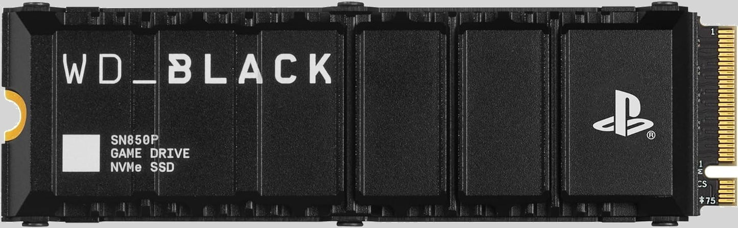 WD_Black 8TB SN850P NVMe M.2 SSD Officially Licensed Storage Expansion for PS5 Consoles, up to 7200MB/s (Internal Components)