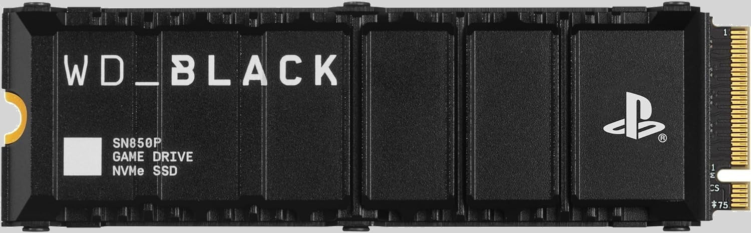 WD_Black 8TB SN850P NVMe M.2 SSD Officially Licensed Storage Expansion for PS5 Consoles, up to 7200MB/s (Internal Components)