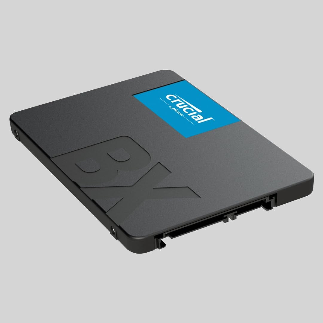 Crucial BX500 480GB 3D NAND SATA 2.5-Inch Internal SSD, up to 540MB/s (Internal Solid State Drives)