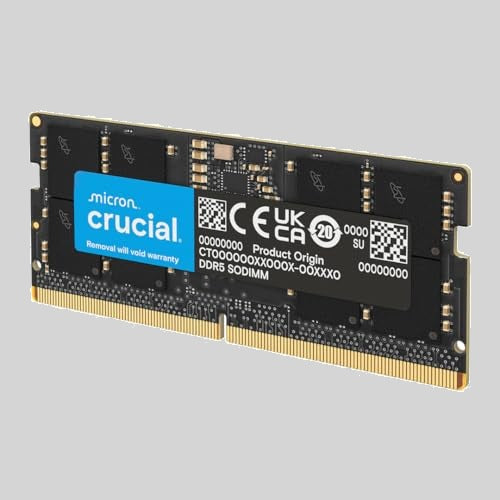 Crucial 16GB DDR5 RAM Laptop Memory Kit