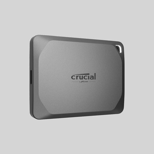 Crucial X9 Pro 1TB Portable SSD, Up to 1050MB/s Read & Write, 3.2 USB-C, External Solid State Drive, Durable Storage for PC &