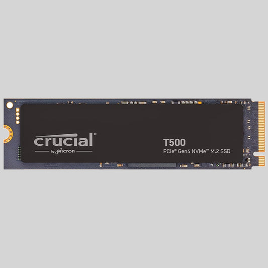 Crucial T500 PCIe Gen4 NVMe 4TB SSD, Up to 7,000MB/s, TLC NAND, Laptop & Desktop (Internal Components)
