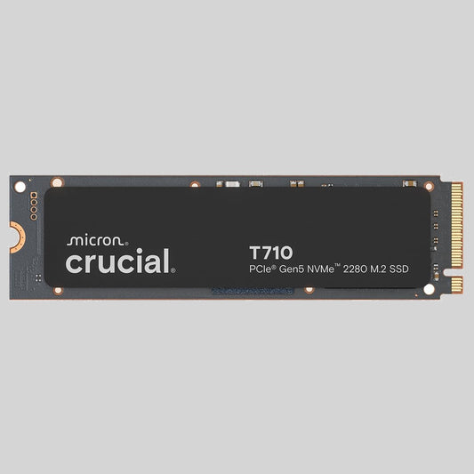 Crucial T710 PCIe Gen5 NVMe 2TB SSD, Up to 14,900 MB/s, Laptop & Desktop Compatible (Internal Components)