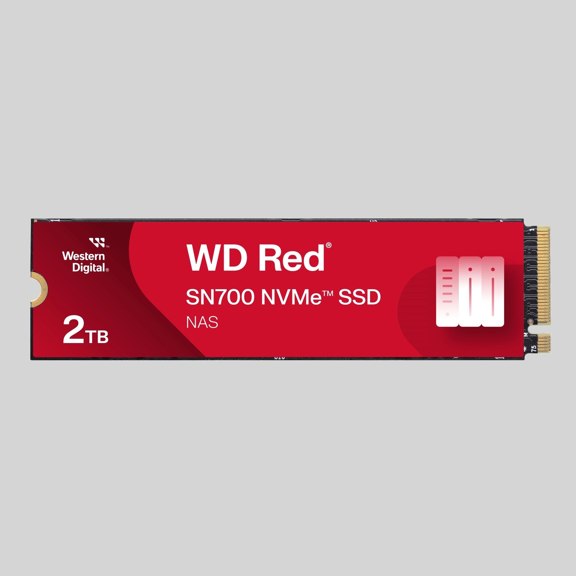 Western Digital 2TB WD Red SN700 NVMe Internal Solid State Drive SSD for NAS Devices (Internal Solid State Drives)