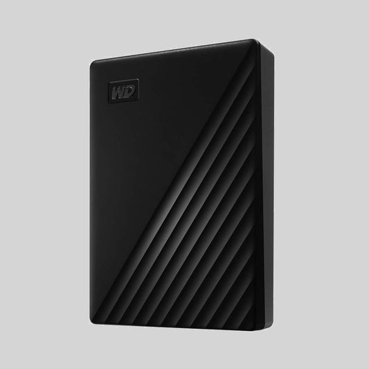 WD 4TB My Passport, Portable External Hard Drive, Black, Backup Software with Defense Against ransomware, and Password Protec