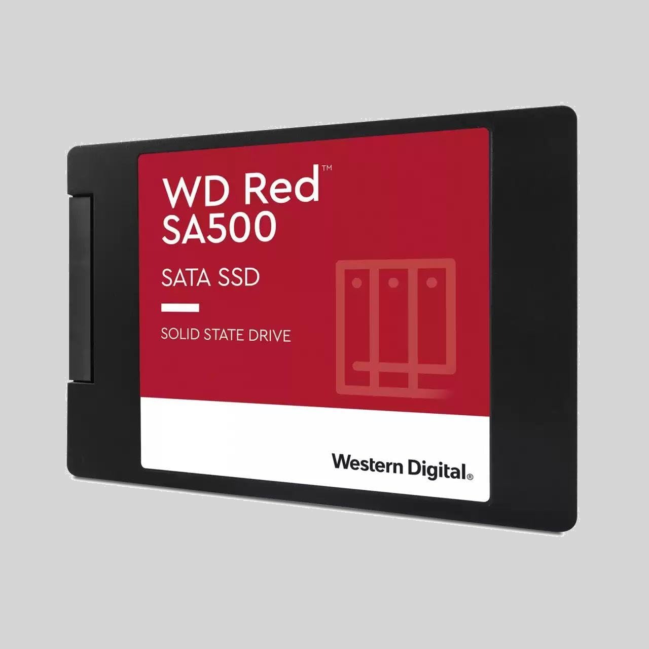 Western Digital 2TB WD Red SA500 NAS 3D NAND Internal SSD Solid State Drive (Internal Components)