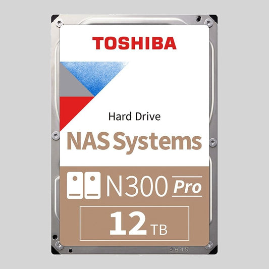 Toshiba N300 PRO 12TB Large-Sized Business NAS (Internal Hard Drives)