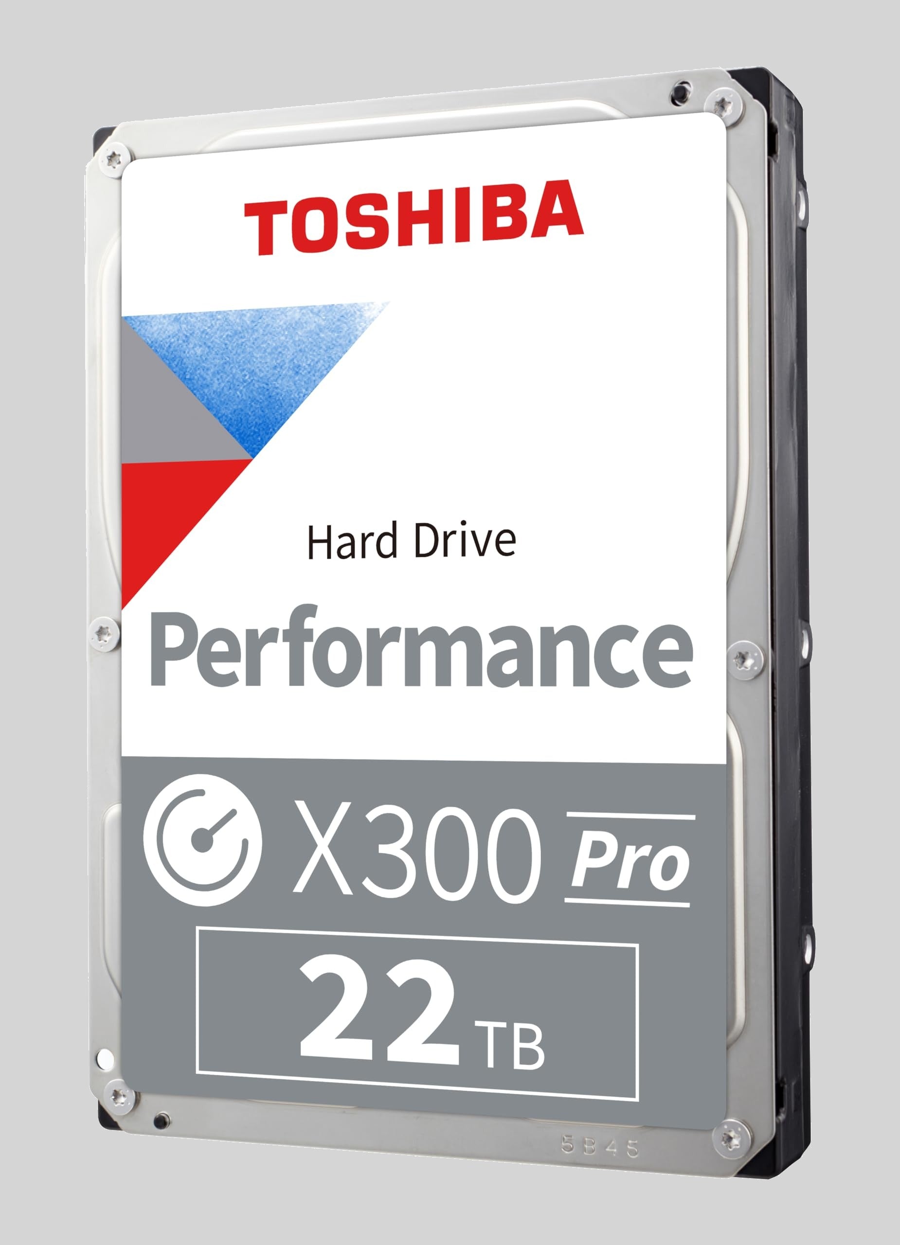 Toshiba X300 PRO 22TB High Workload Performance for Creative Professionals 3.5-Inch Internal Hard Drive (Internal Components)