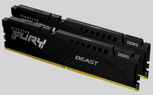 Kingston Fury Beast 8GB 6000MT/s DDR5 CL36 Desktop Memory Single Module | AMD