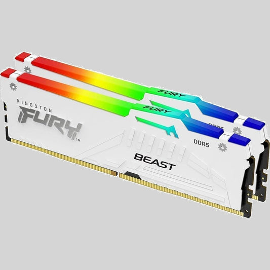Kingston FURY Beast White RGB 64GB (Memory)