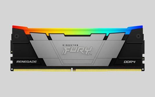Kingston FURY Renegade RGB 16GB 3200MT/s DDR4 CL16 DIMM 1Gx8 Desktop Gaming Memory