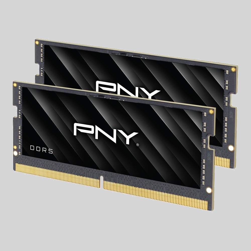 PNY DDR5 64GB (2x32GB) 5600MHz CL46 Performance Notebook Memory Kit