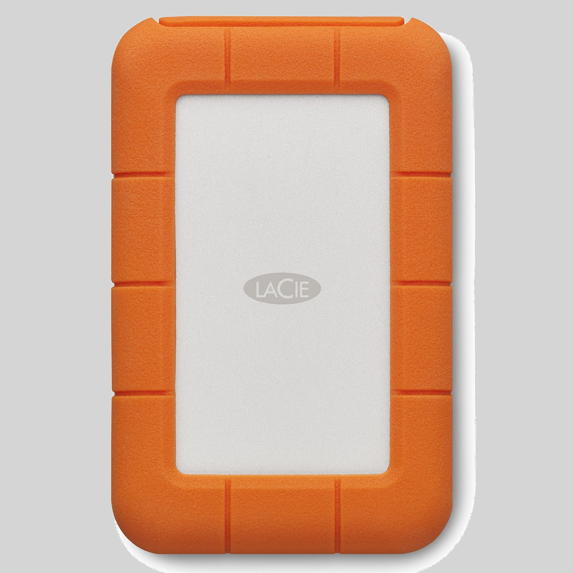 LaCie Rugged USB-C, 4TB, Portable External Hard Drive, Drop, Shock, Dust, Rain Resistant, for Mac & PC
