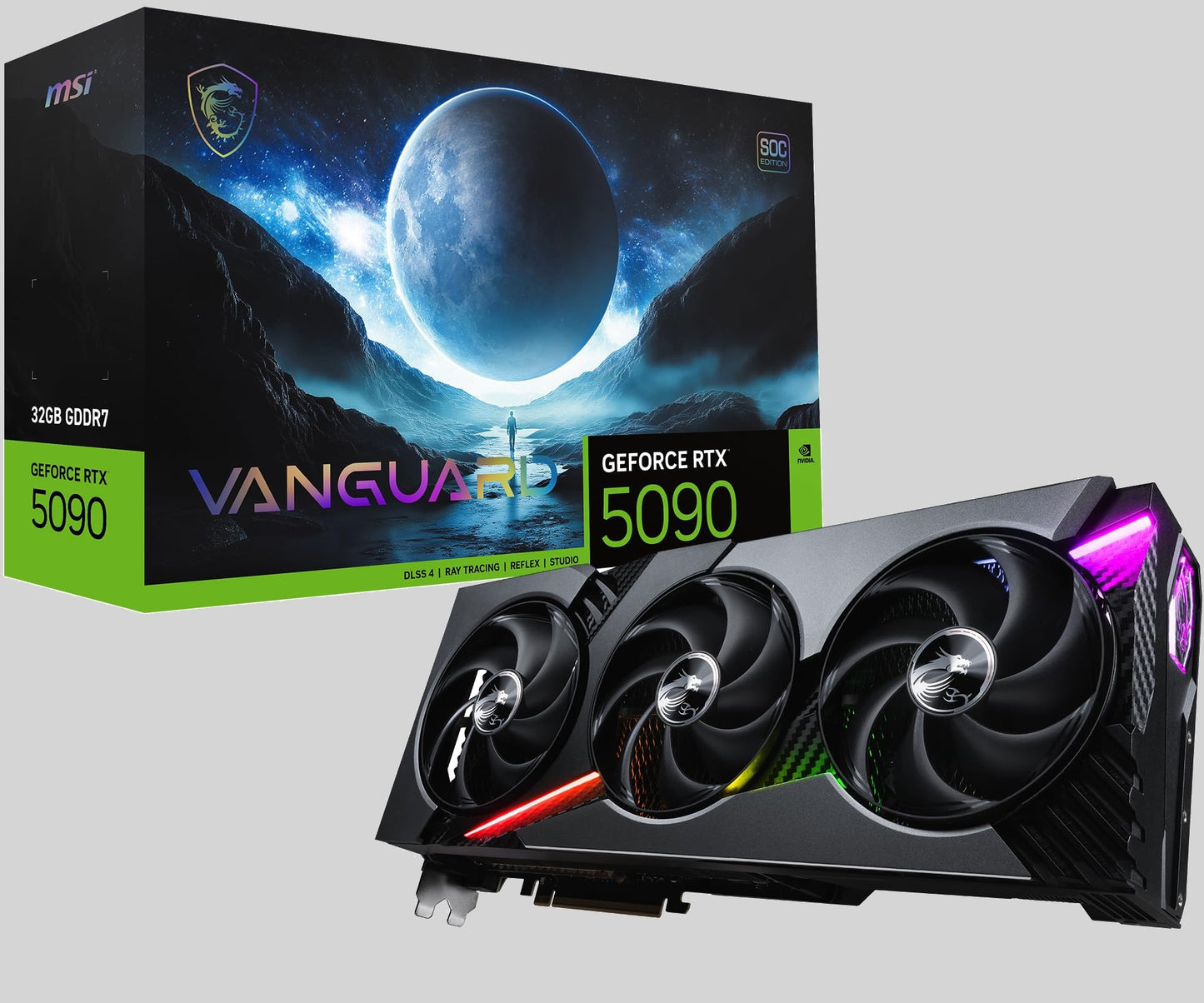 MSI Gaming RTX 5090 32G Vanguard SOC Graphics Card (Graphics Cards)