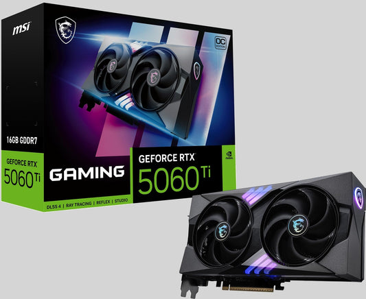MSI Gaming RTX 5060 Ti 16G, OC Graphics Card (Graphics Cards)